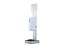Multibrackets Desinfektionsmittelständer Hygienebox Tisch weiss / 9639