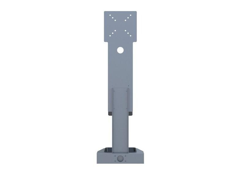 Multibrackets Desinfektionsmittelständer Hygienebox Tisch weiss / 9639