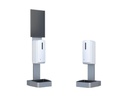 Multibrackets Desinfektionsmittelständer Hygienebox Tisch weiss / 9639
