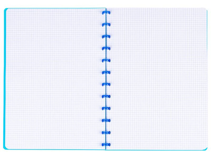 Adoc Notizheft Pap-Ex Colorline, A4, Blau, kariert