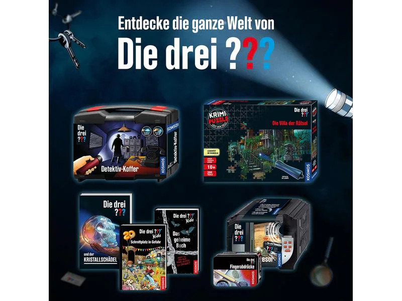 Kosmos Detektivausrüstung Die drei ??? Fingerabdrücke
