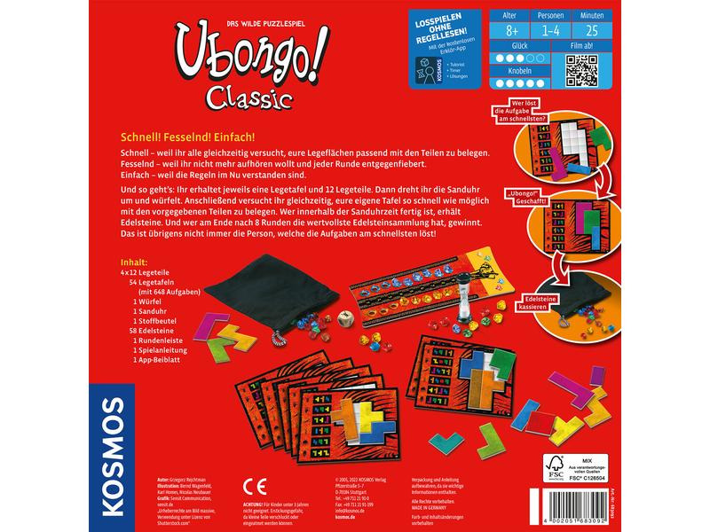 Kosmos Knobelspiel Ubongo Classic
