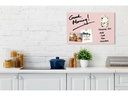 Sigel Glassboard magnetisch 600x400 Pastellfarbig Rosa