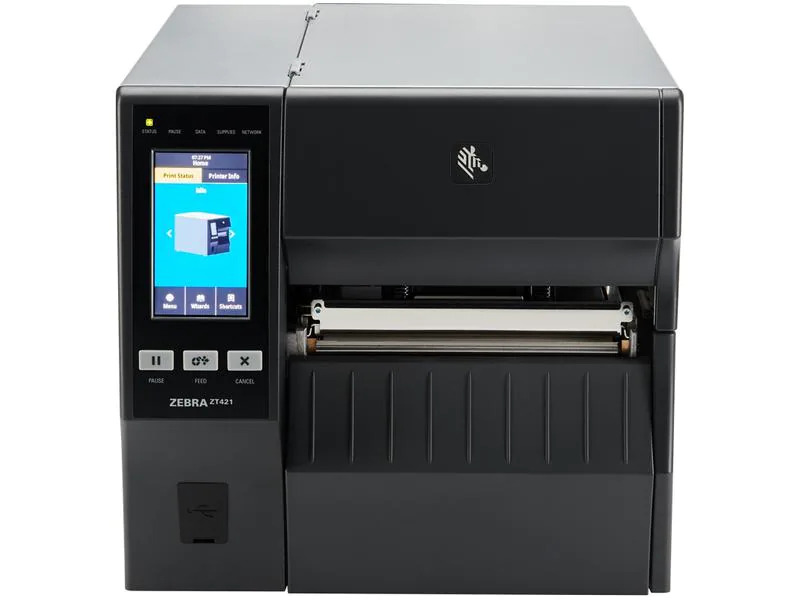 Zebra Technologies Thermodrucker ZT421 300 dpi TT Cutter