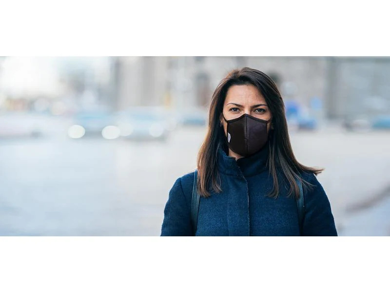 UNREPA Community Stoffmaske LIVIPRO Evolution Gr. XL, Schwarz