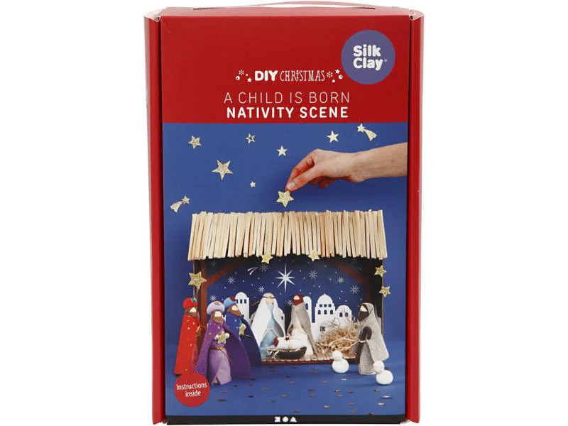 Creativ Company Bastelset Weihnachtskrippe