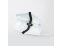 SWISSPIRE Maskenband Spacer Schwarz &amp; Grau, 2 Stück