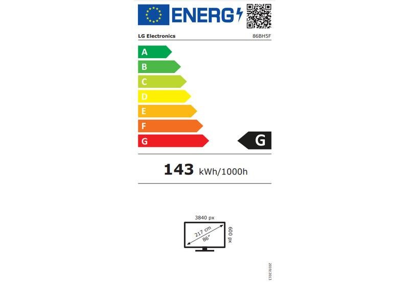 LG Public Display Stretch 86BH5F-M 86&quot;