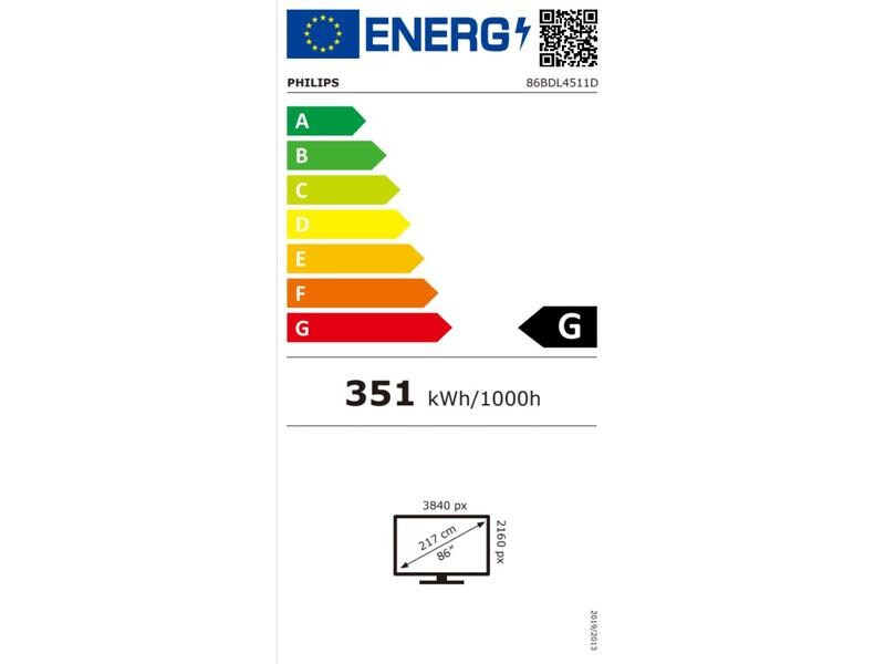 Philips Public Display 86BDL4511D/00 86