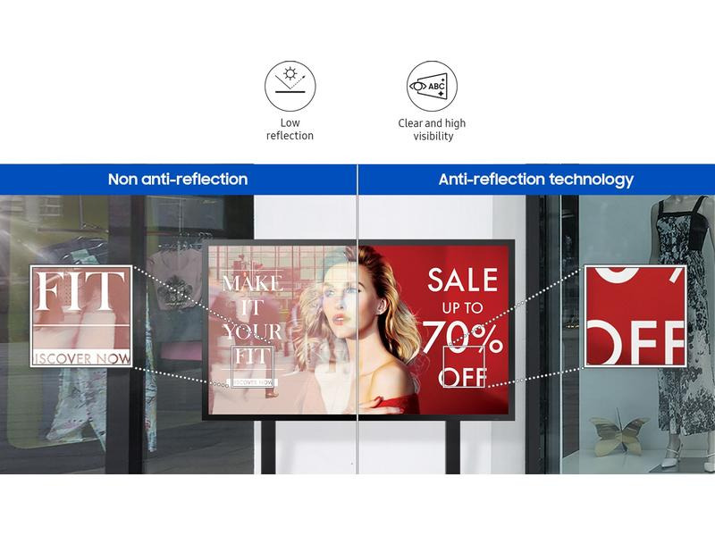 Samsung Public Display Outdoor OH75A 75