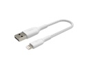 Belkin USB-Ladekabel Braided Boost Charge USB-A - Lightning 0.15 m
