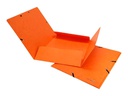 Biella Gummibandmappe A4 Karton, Orange