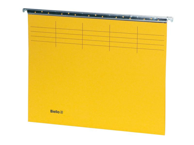 Biella Hängeregister A4, 32 x 25 cm, Gelb