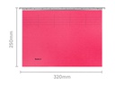Biella Hängeregister A4, 32 x 25 cm, Rot