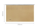 Biella Hängeregister Folio 37.5 x 26 cm, 50 Stück