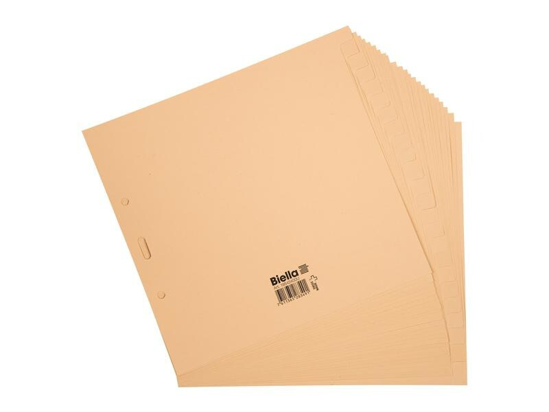 Biella Register Teildeckend, A4, 1-24