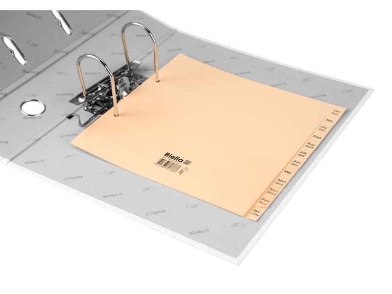 Biella Register Teildeckend, A4, Jan-Dez