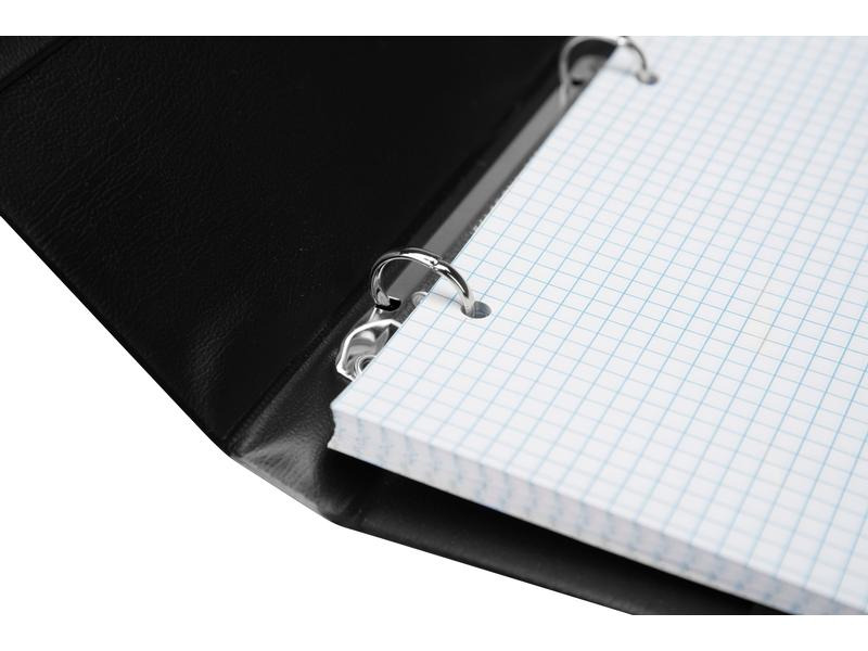 Biella Ringbuch A6 2.3 cm, Schwarz