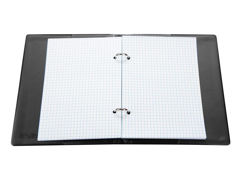 Biella Ringbuch A6 2.3 cm, Schwarz