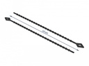 Delock Kabelbinder Schwarz 150 mm x 2.4 mm, 100 Stück