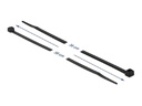 Delock Kabelbinder Schwarz 380 cm x 4.8 mm, 100 Stück