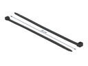 Delock Kabelbinder Schwarz 380 mm x 7.6 mm, 50 Stück