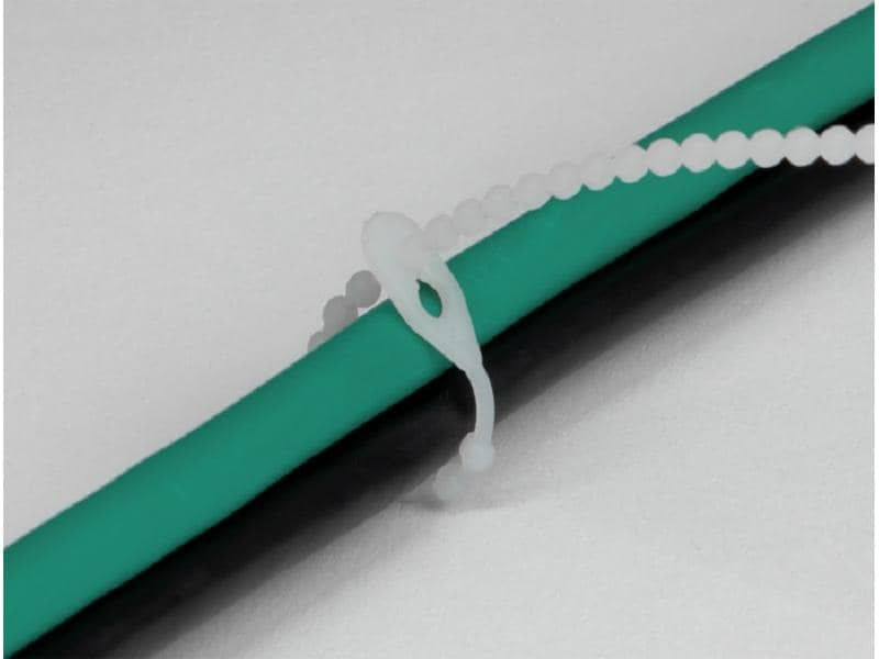 Delock Kabelbinder Schwarz/Weiss 120 mm x 3.6 mm, 100 Stück