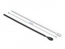 Delock Kabelbinder Schwarz/Weiss 120 mm x 3.6 mm, 100 Stück