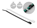 Delock Kabelbinder mit flachem Kopf Mehrfarbig 110 mm x 2.5 mm
