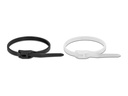 Delock Kabelbinder mit flachem Kopf Mehrfarbig 150 mm x 3.6 mm