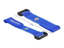 Delock Klettkabelbinder Blau 150 mm x 20 mm 5 Stück