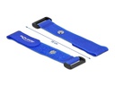 Delock Klettkabelbinder Blau 190 mm x 25 mm 5 Stück