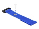 Delock Klettkabelbinder Blau 190 mm x 25 mm 5 Stück