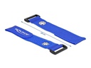 Delock Klettkabelbinder Blau 280 mm x 38 mm 3 Stück