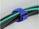 Delock Klettkabelbinder Blau 280 mm x 38 mm 3 Stück