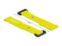 Delock Klettkabelbinder Gelb 190 mm x 25 mm 5 Stück