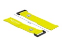 Delock Klettkabelbinder Gelb 280 mm x 38 mm 3 Stück