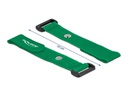 Delock Klettkabelbinder Grün 190 mm x 25 mm 5 Stück