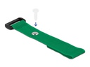 Delock Klettkabelbinder Grün 190 mm x 25 mm 5 Stück