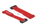 Delock Klettkabelbinder Rot 150 mm x 20 mm 5 Stück