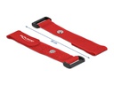 Delock Klettkabelbinder Rot 190 mm x 25 mm 5 Stück