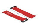 Delock Klettkabelbinder Rot 280 mm x 38 mm 3 Stück