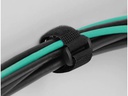 Delock Klettkabelbinder Schwarz 150 mm x 20 mm 5 Stück