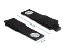 Delock Klettkabelbinder Schwarz 260 mm x 38 mm