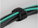 Delock Klettkabelbinder Schwarz 280 mm x 38 mm 3 Stück
