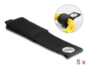 Delock Klettkabelbinder Schwarz 435 mm x 50 mm