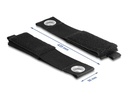 Delock Klettkabelbinder Schwarz 435 mm x 50 mm