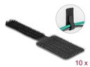 Delock Klettkabelbinder selbstklebend Schwarz 90 mm x 24 mm
