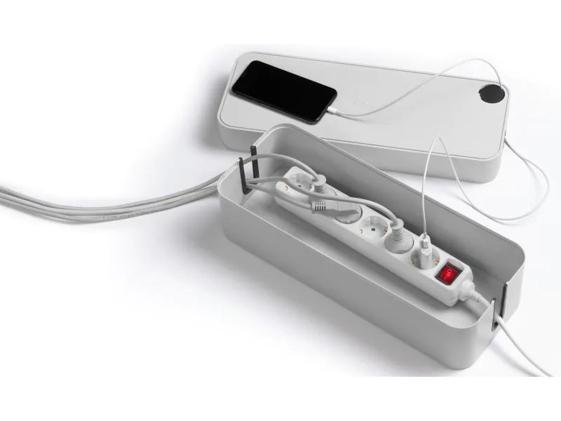 DURABLE Kabelbox Cavoline L, Grau