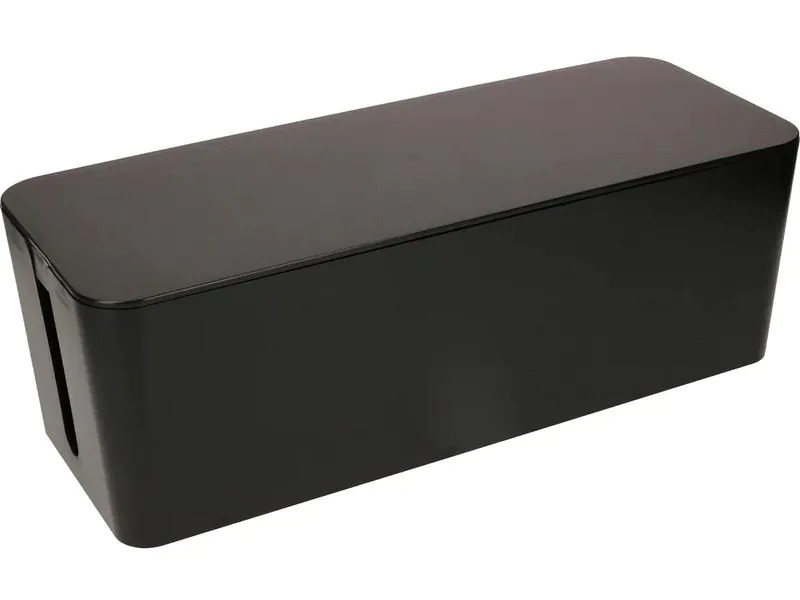 Max Hauri Kabelbox gross Schwarz